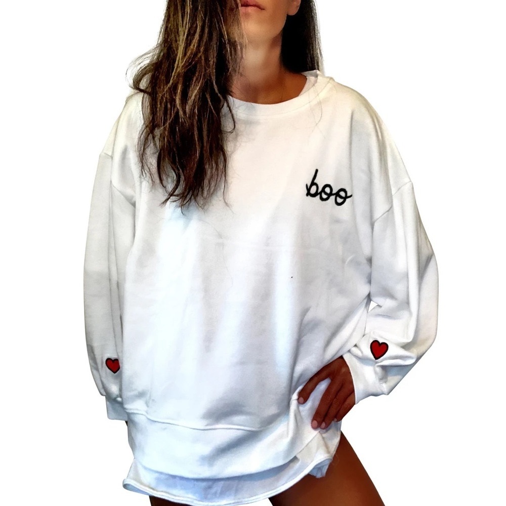 Wren and Glory limited edition Boo sweatshirt NWOT